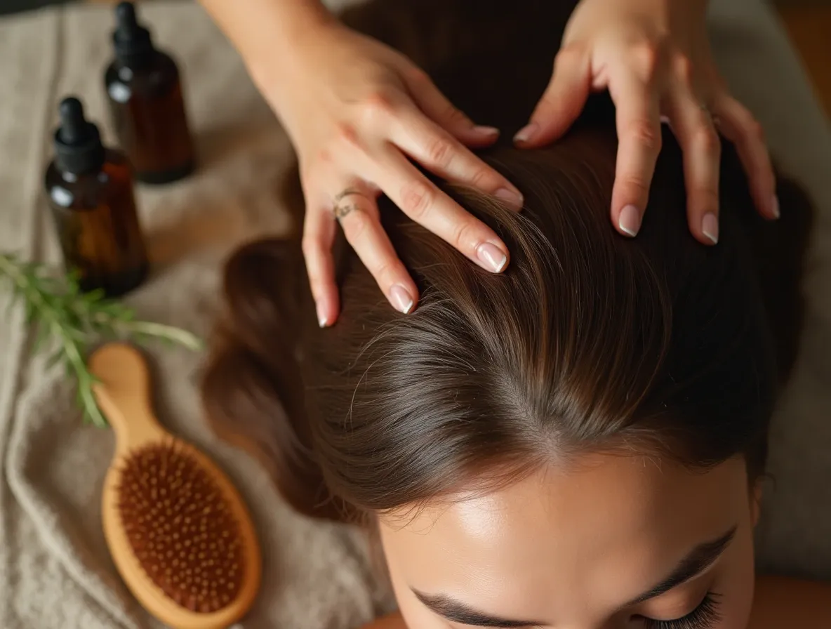 Фото статьи Массаж головы для здоровья волос