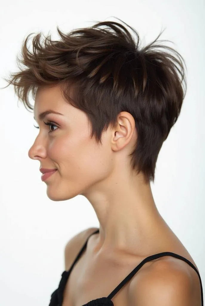 Короткие стрижки с рваными прядями и асимметрией