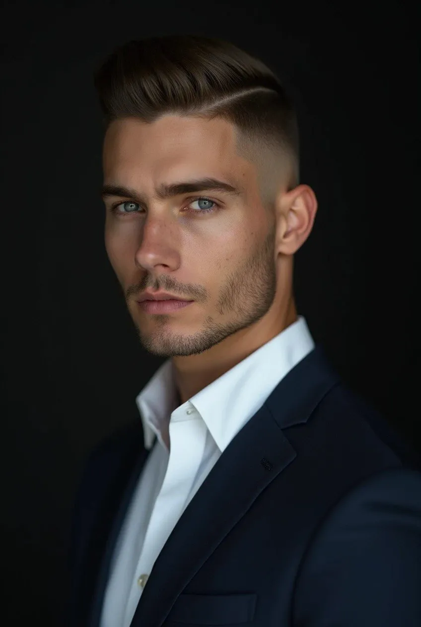 Фото стрижки Сайд парт