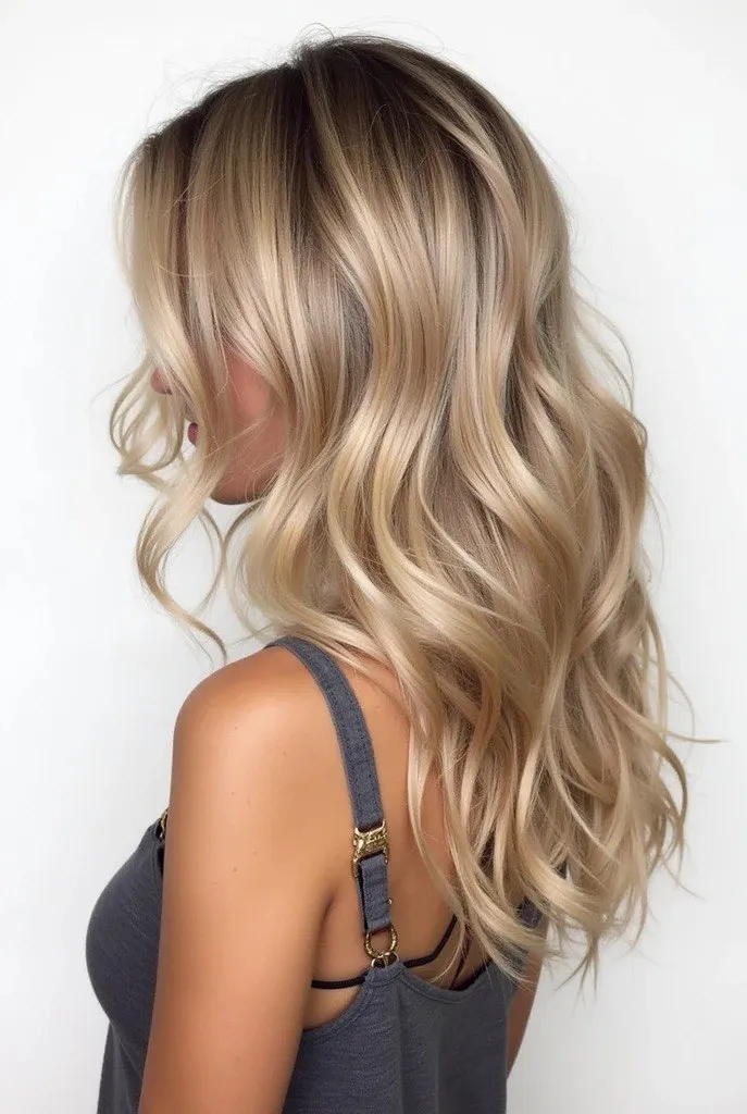 Окрашивания с эффектом выгоревших на солнце волос