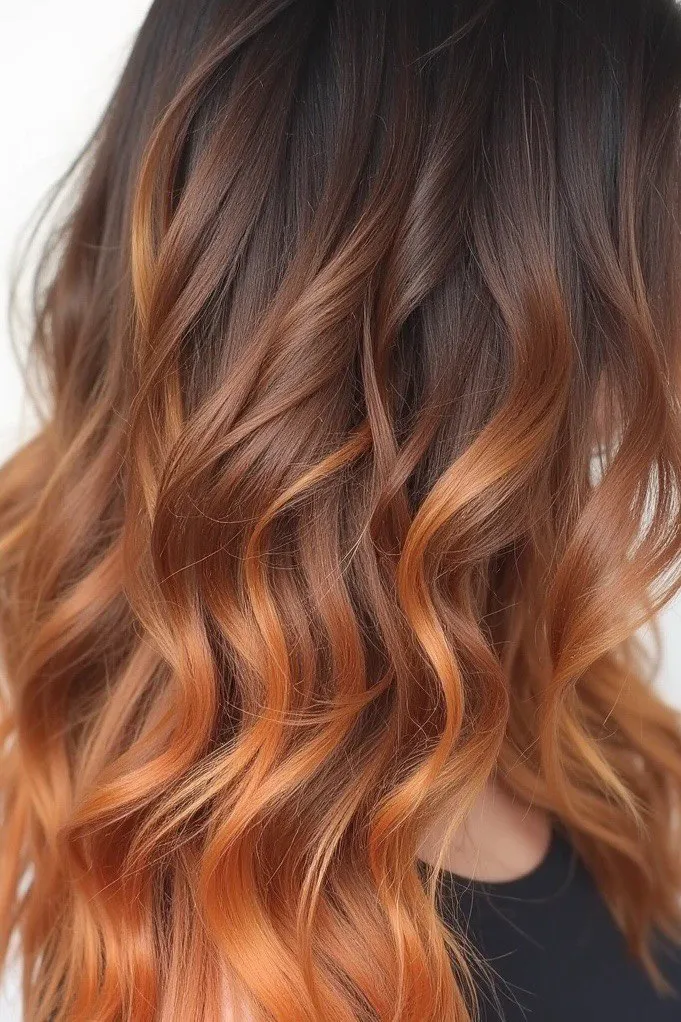 Окрашивания с яркими акцентами